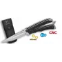 K25 02263 Balisong Faca borboleta lâmina CNC rolamento de esferas