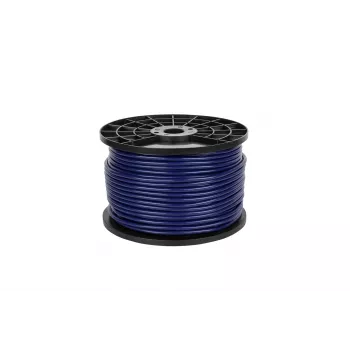 Cabo de microfone estéreo 6mm, azul