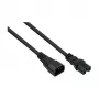 Cabo de alimentação Kabelmeister C14 para C15 Hot Condition 0,5m 10A 250V preto