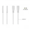 Kabelmeister Cabo de extensão Euro conector fêmea C8 para ficha C7 0,2 m preto
