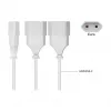 kabelmeister Extensão elétrica Euro com 3 tomadas Schuko, 0,25 m, Preto (16 A, 3680 W)