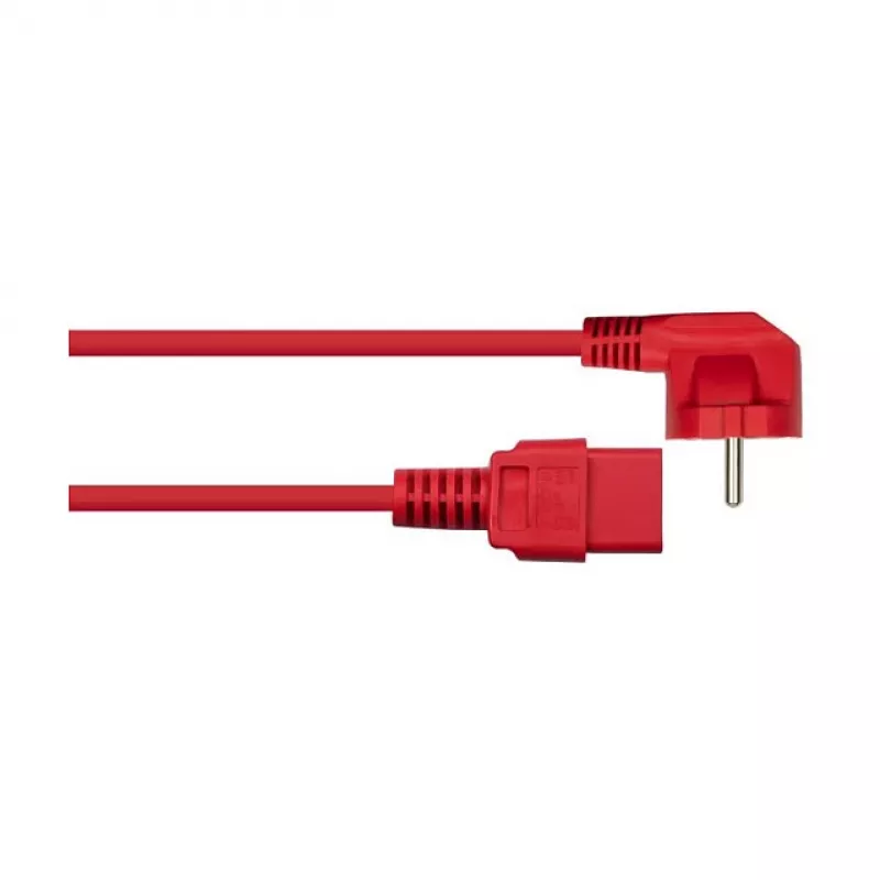 KABELMEISTER SK0190-R018 Cabo de alimentação Schuko para IEC C13 1,8m preto