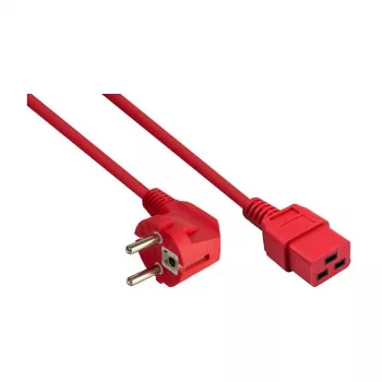 KABELMEISTER SK0190-R018 Cabo de alimentação Schuko para IEC C13 1,8m preto