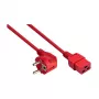 KABELMEISTER SK0190-R018 Cabo de alimentação Schuko para IEC C13 1,8m preto