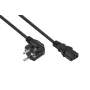 KABELMEISTER SK1430-S050 Cabo de extensão para aparelhos C14 para C13, 5 m, preto, 1,00 mm²