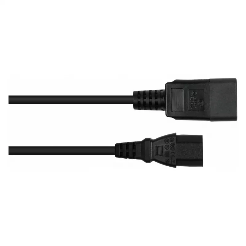 Kabelmeister SK2030-S050 Cabo de Extensão C20-C13 5m Preto