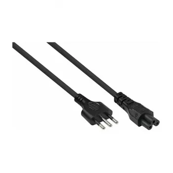 Kabelmeister SK6505-S018 Cabo de Alimentação - Ficha Tipo I Italiana para IEC C5, Preto, 1,8m