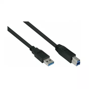 Kabelmeister Cabo USB 3.0 A-A UL preto 3m
