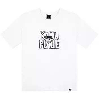 Kamuflage Cashout T-shirt Branco Tamanho L