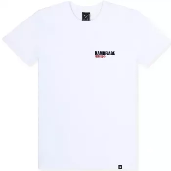 Kamuflage Supra t-shirt branca tamanho M