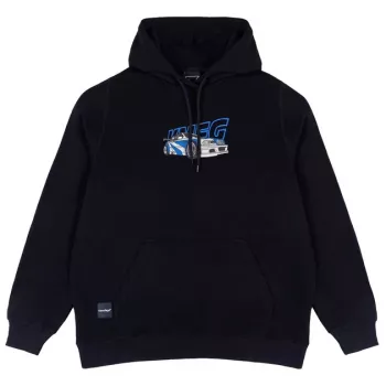 Kamuflage Wanted Hoodie preto S