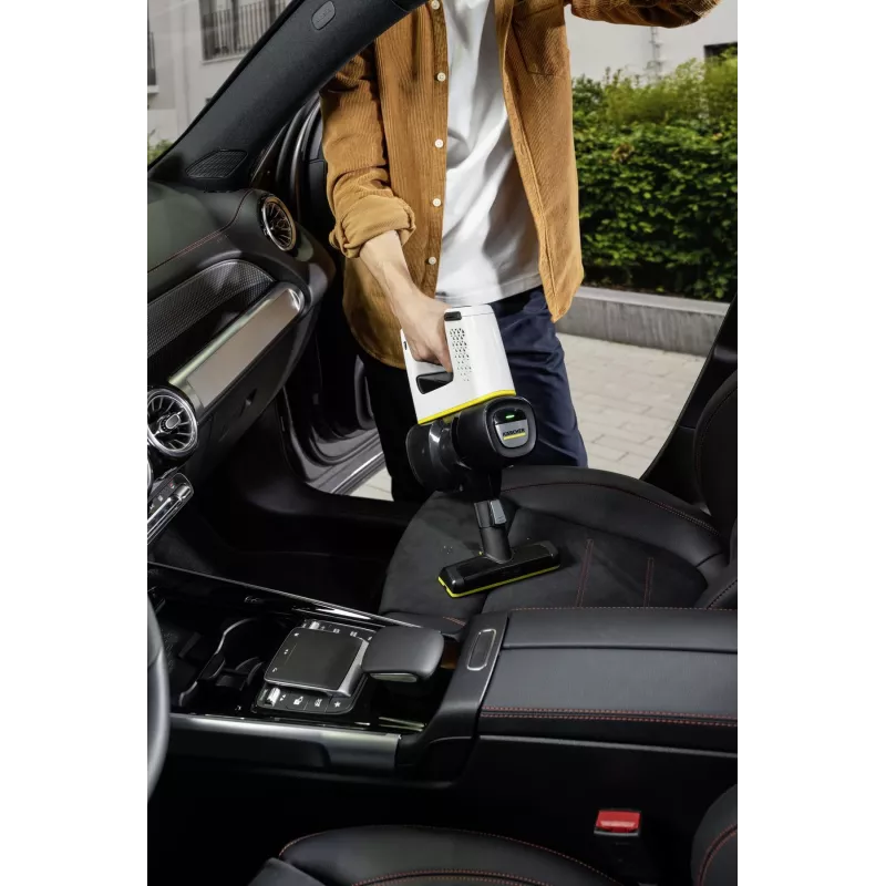 Kärcher VC 4 Cordless myHome Car Aspirador a bateria, sem saco, capacidade 0,65 l, branco