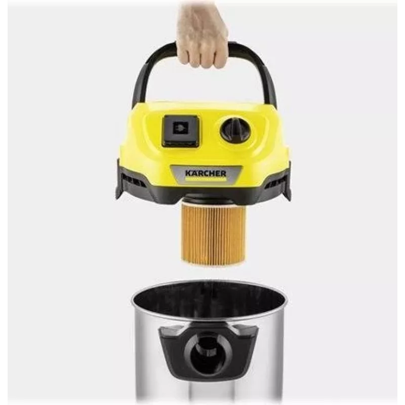 Aspirador de água e pó Kärcher WD 3 P S V-17/4/20 17L 1000W (1.628-190.0)