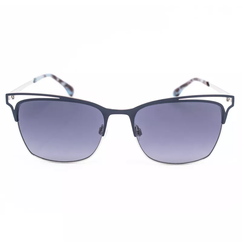 Óculos de sol KAREN MILLEN KM7010-601 para mulher havana castanho degradê 55 mm