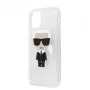 Karl Lagerfeld Apple iPhone 11 Pro Max Capa Glitter Iconic Prateado