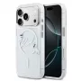 Capa Transparente Karl Lagerfeld HC MagSafe IML Clear com Logótipo Karl Script para Apple iPhone 18 Pro Max Transparente