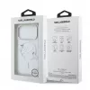 Karl Lagerfeld IML Karl Script Logo MagSafe Capa rígida para Apple iPhone 18 Pro, transparente
