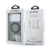 Capa MagSafe Karl Lagerfeld IML Ring Stand 360 Kameo Metal para iPhone 18 Pro / 17 Pro - Preto