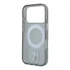 Capa MagSafe Karl Lagerfeld IML Ring Stand 360 Kameo Metal para iPhone 18 Pro / 17 Pro - Preto