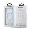 Capa Transparente MagSafe Karl Lagerfeld IML Ring Stand 360 Kameo Metal para iPhone 18 Pro Max / 17 Pro Max