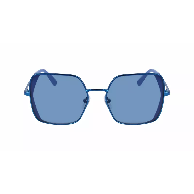 KARL LAGERFELD KL340S5618400 Óculos de sol de mulher - armação preta, lentes cinzentas, 56 mm