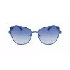 KARL LAGERFELD KL341S-400 óculos de sol mulher borboleta azul degradê 56 mm