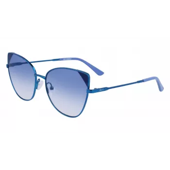 KARL LAGERFELD KL341S-400 óculos de sol mulher borboleta azul degradê 56 mm