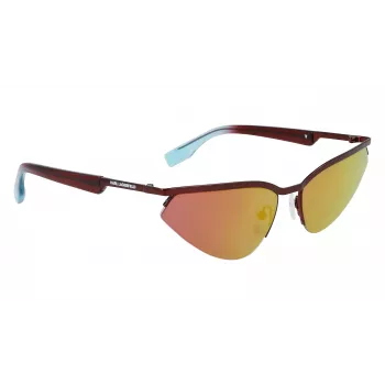 Óculos de sol KARL LAGERFELD KL352S unissexo armação preta lentes cinzentas 61/17/140 mm