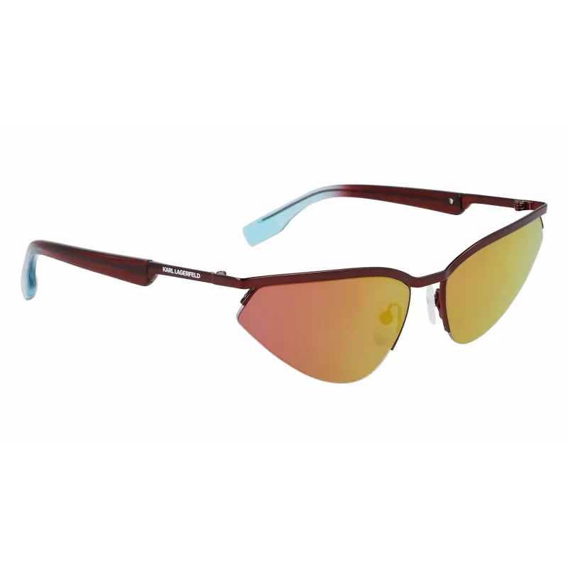 Óculos de sol KARL LAGERFELD KL352S unissexo armação preta lentes cinzentas 61/17/140 mm