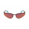 Óculos de sol KARL LAGERFELD KL352S unissexo armação preta lentes cinzentas 61/17/140 mm