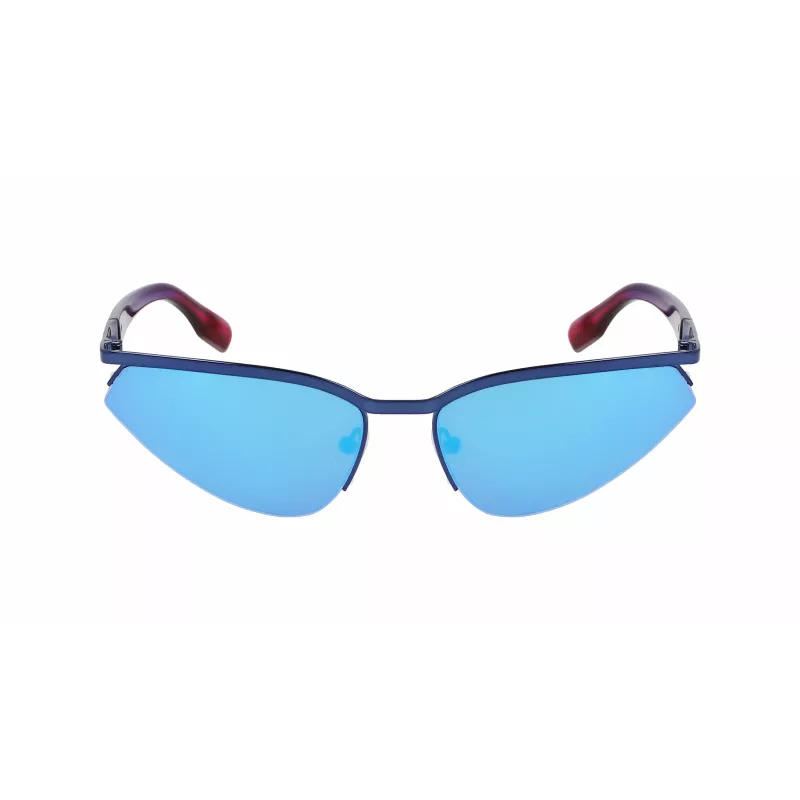 Óculos de sol KARL LAGERFELD KL352S unissexo Havana acetato lentes castanhas 61mm