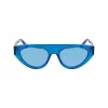 Óculos de sol mulher KARL LAGERFELD KL6043S-424 olho de gato Havana castanho degradê 52mm