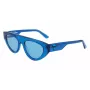 Óculos de sol mulher KARL LAGERFELD KL6043S-424 olho de gato Havana castanho degradê 52mm