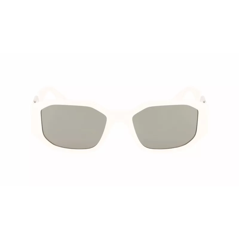 KARL LAGERFELD KL6085S-105 óculos de sol mulher quadrados em acetato preto/cinzento 55/18/140 mm