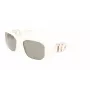 KARL LAGERFELD KL6085S-105 óculos de sol mulher quadrados em acetato preto/cinzento 55/18/140 mm