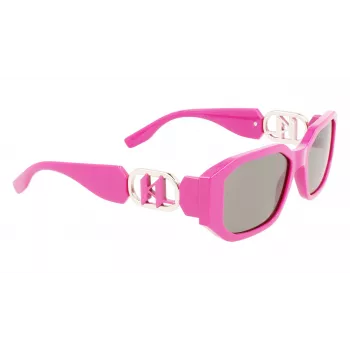 KARL LAGERFELD KL6085S-525 Óculos de sol de mulher Havana castanho degradê 55mm