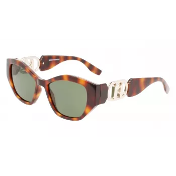 KARL LAGERFELD KL6086S-240 óculos de sol mulher Havana Brown Gradient 54mm