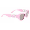 KARL LAGERFELD KL6086S-525 óculos de sol mulher borboleta Havana castanho degradê 54 mm