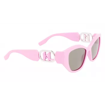 KARL LAGERFELD KL6086S-525 óculos de sol mulher borboleta Havana castanho degradê 54 mm