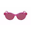 Óculos de sol de mulher KARL LAGERFELD KL6099S-525 Havana castanho degradê 54 mm