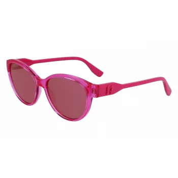 Óculos de sol de mulher KARL LAGERFELD KL6099S-525 Havana castanho degradê 54 mm