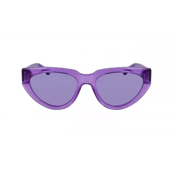 KARL LAGERFELD KL6100S-516 óculos de sol mulher - armação em acetato, lentes cinzentas, 54 mm