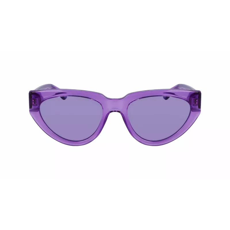 KARL LAGERFELD KL6100S-516 óculos de sol mulher - armação em acetato, lentes cinzentas, 54 mm