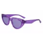 KARL LAGERFELD KL6100S-516 óculos de sol mulher - armação em acetato, lentes cinzentas, 54 mm