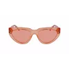 KARL LAGERFELD KL6100S-800 óculos de sol mulher retangulares em acetato Havana Brown Gradient 54/19/140 mm