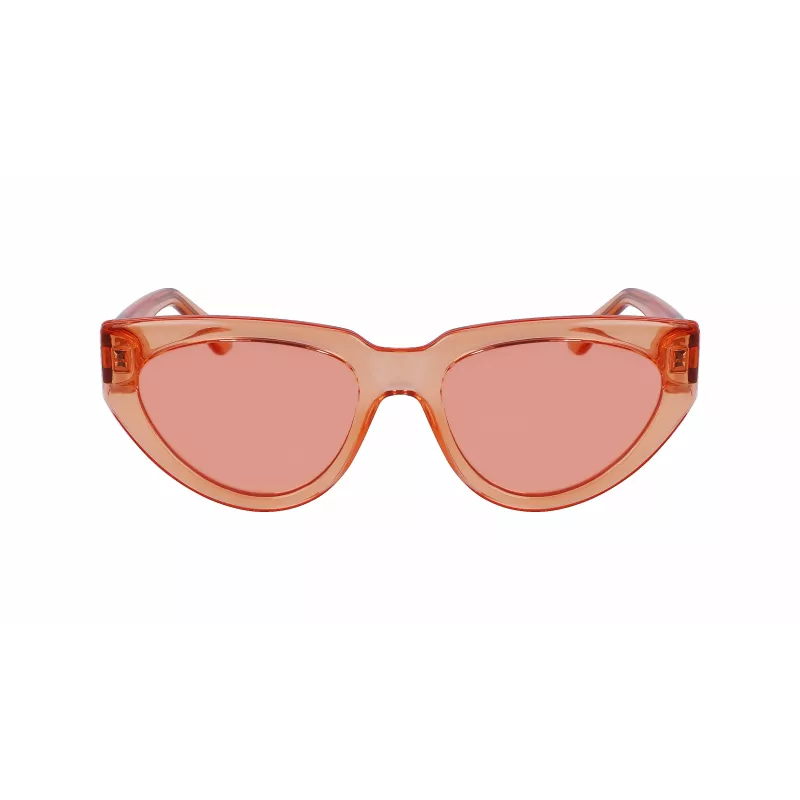 KARL LAGERFELD KL6100S-800 óculos de sol mulher retangulares em acetato Havana Brown Gradient 54/19/140 mm