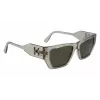 Óculos de sol unissexo KARL LAGERFELD KL6123S - 54/18/140 mm - Código de cor 1827