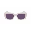 Óculos de sol de mulher KARL LAGERFELD KL6125S-280 armação de acetato Havana tartaruga lentes castanhas degradê 52 mm