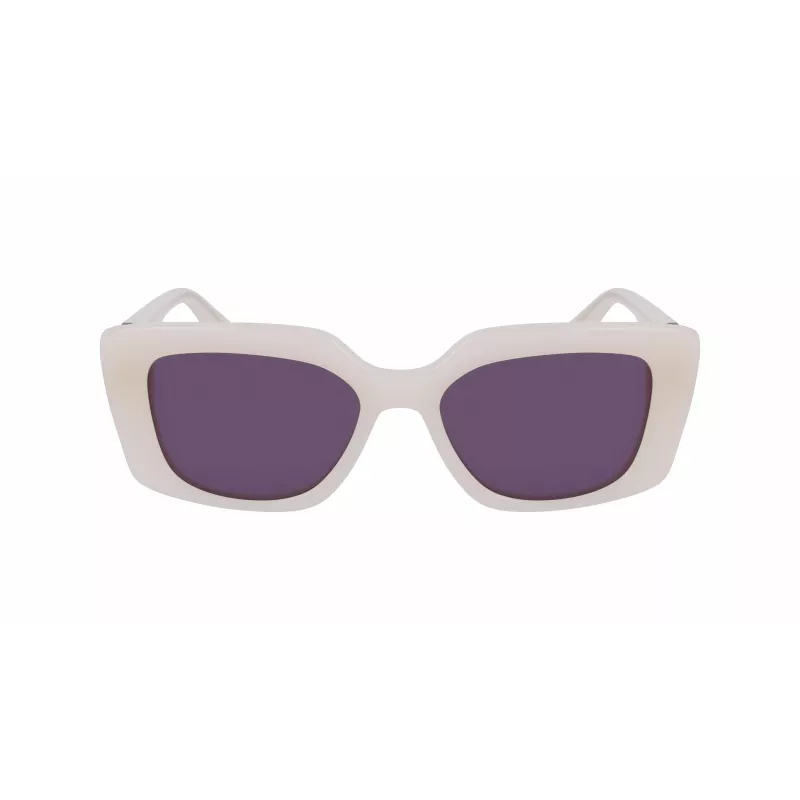 Óculos de sol de mulher KARL LAGERFELD KL6125S-280 armação de acetato Havana tartaruga lentes castanhas degradê 52 mm
