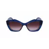 Óculos de sol para mulher KARL LAGERFELD KL6127S521842 - armação preta, lentes cinzentas degradê, 52 mm